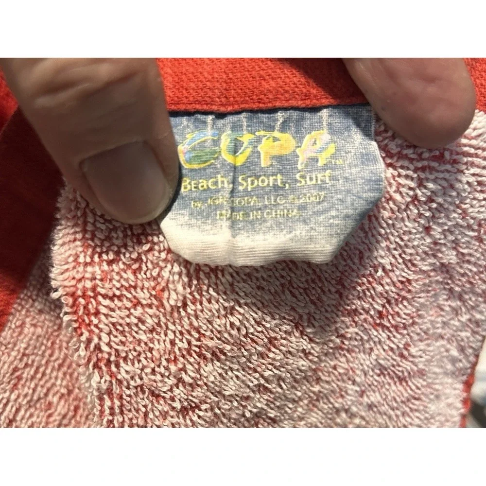 Vtg 2005 Surrender the Booty Beach Blanket / Towel  63